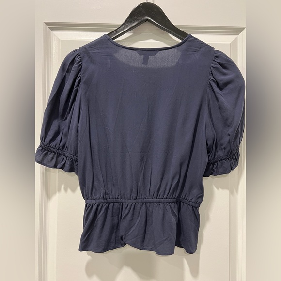 Banana Republic Factory, Navy Blue Top, Small - Picture 3 of 5